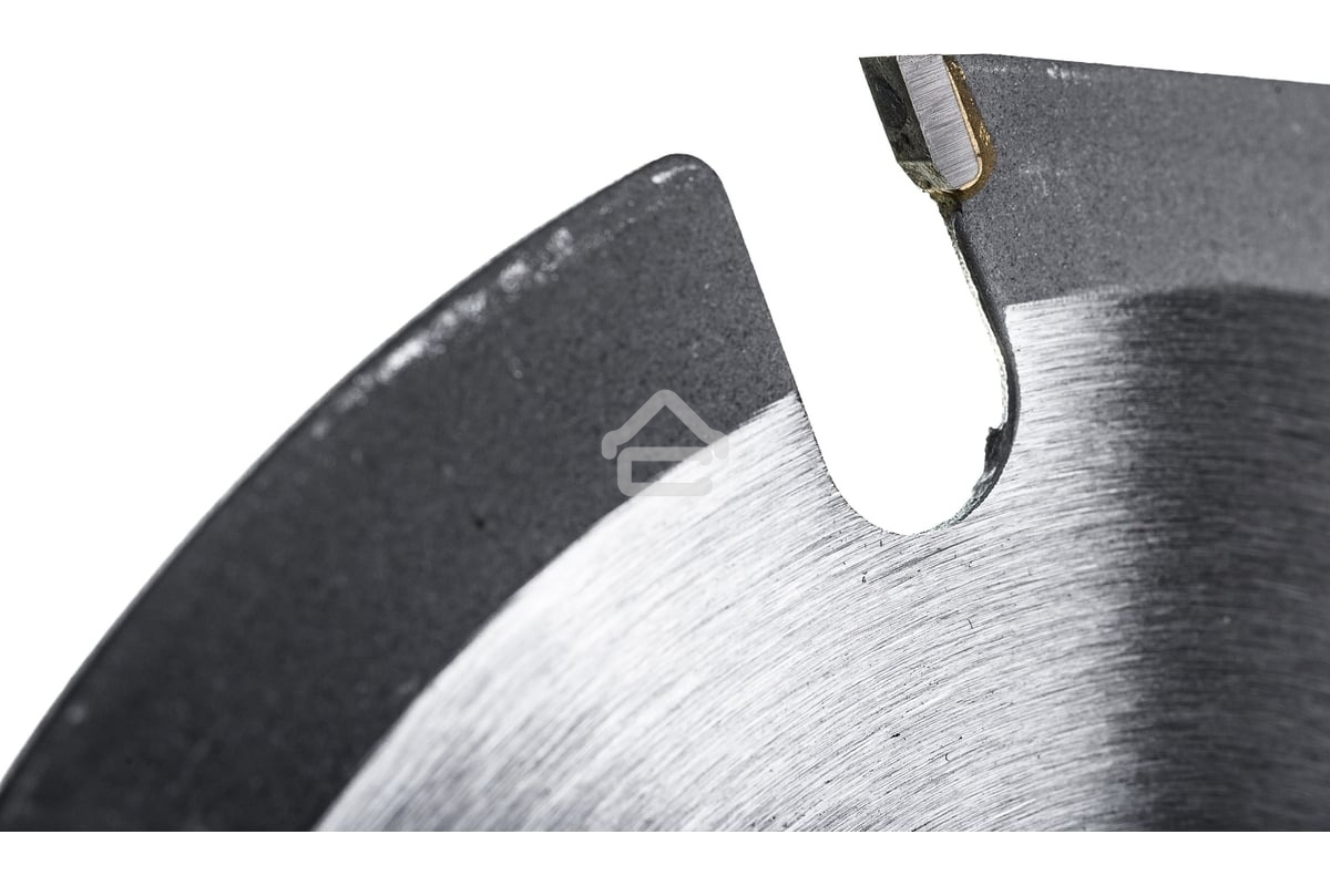 Диск пильный по дереву Fit, посадочный диаметр 22.2 мм, 3 зуба с карбидными вставками, мелкий зуб, 125 мм