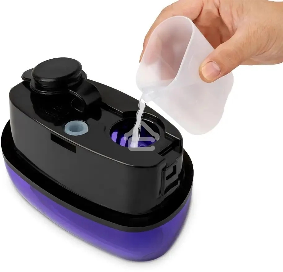 Отпариватель ручной Kitfort КТ-9114 1500 Вт черный/фиолетовый