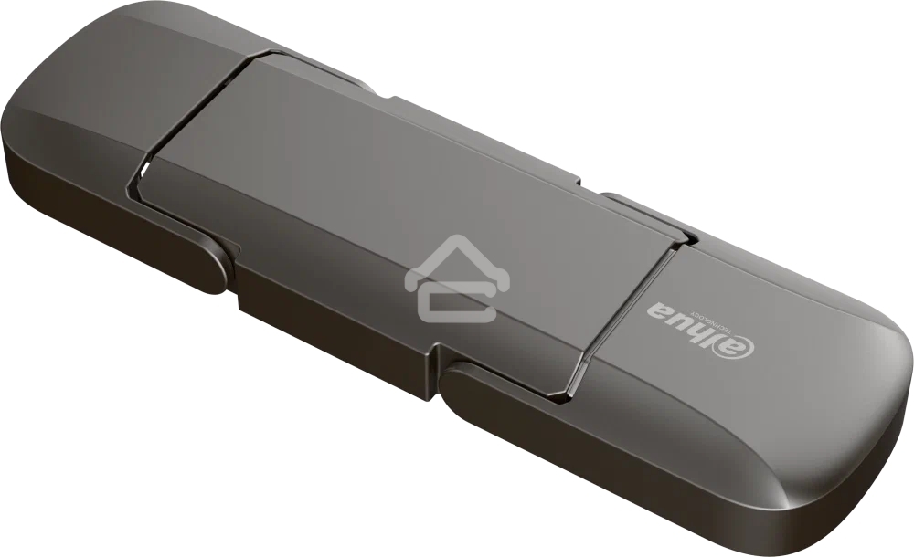Флешка USB Dahua S809 metal (DHI-USB-S809-32-128Gb), 128Gb, USB 3.2 Gen2 Type-A/Type-C, R/W 520/460, серый