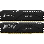 Оперативная память Kingston Fury Beast, DDR5, 64GB (2x32GB), 5600MHz, CL36, DIMM, радиатор, чёрный