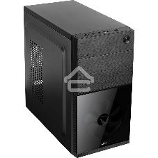 Компьютерный корпус Aerocool / Formula Cs-105, mATX, без БП, 187x361x355мм (ШxГxВ), USB 3.0 x1, USB 2.0 x1, металл 0,5мм, 120-мм вентилятор в комплекте, черный