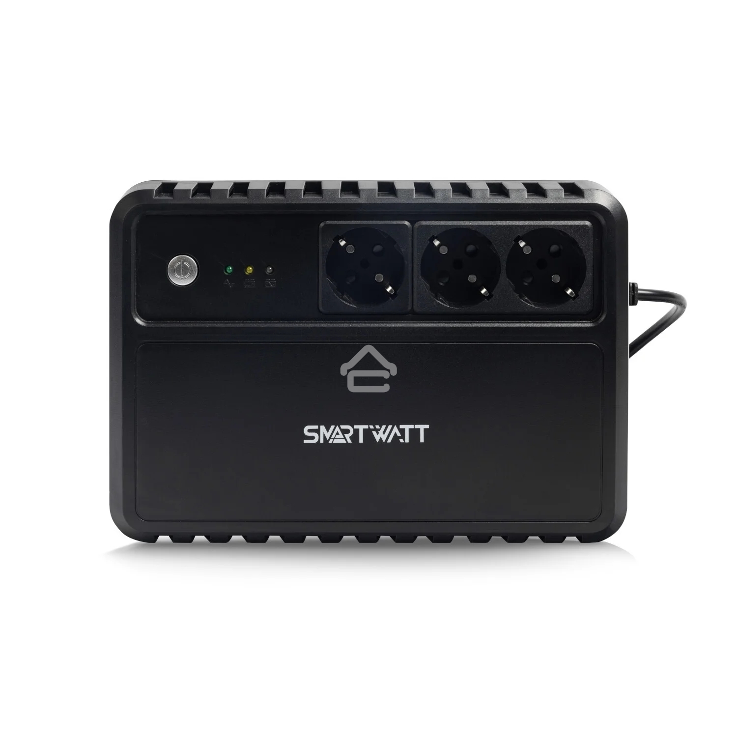 Источник бесперебойного питания SMARTWATT UPS SAFE 600 Line-interactive 600VA/360W Brick (Euro x3, LED, 255x175x93(мм), 4,2 кг, гарантия 24мес. (ИБП
