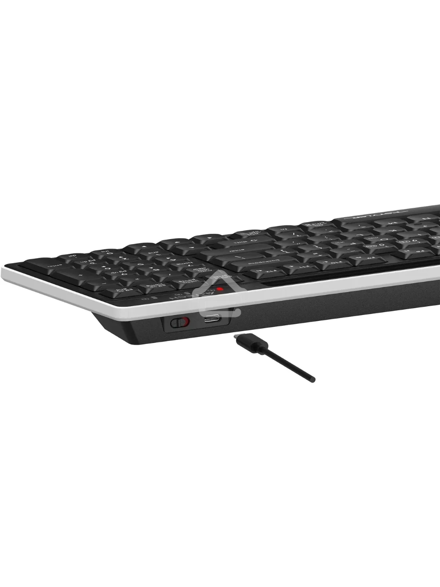 Клавиатура A4Tech Fstyler FBX70C беспроводная, USB, Bluetooth/Радиоканал, черный