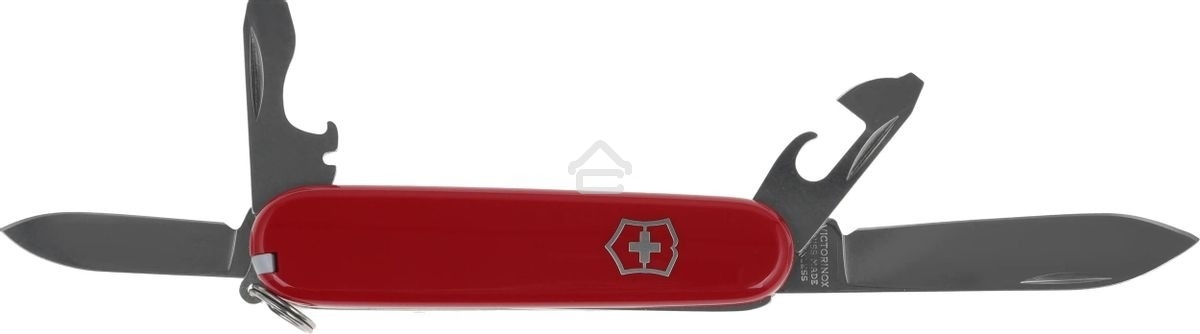 Нож перочинный Victorinox Recruit (0.2503) 84мм 10 функций красный карт.коробка