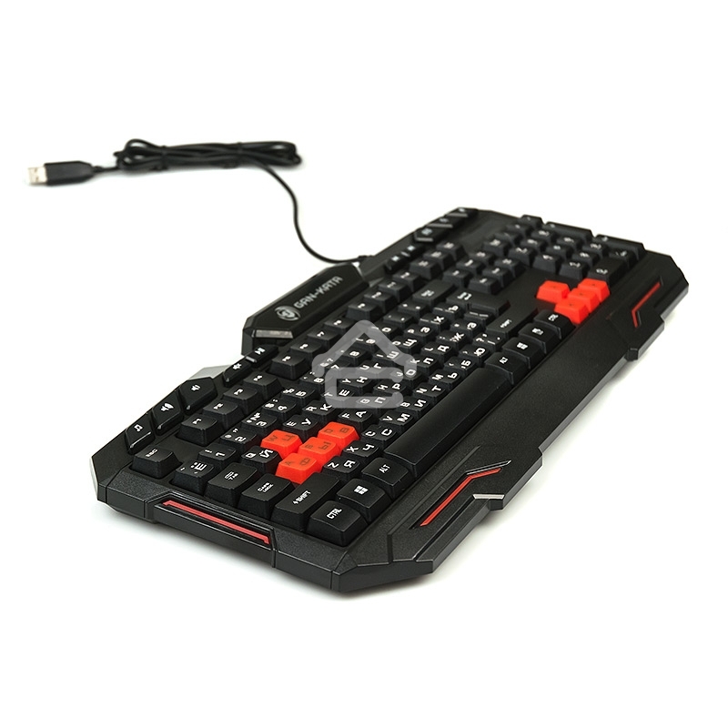 Клавиатура проводная Dialog Gan-Kata KGK-11U черный USB, игровая