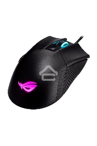 Мышь проводная ASUS ROG Gladius II Core черный, 6200 dpi, USB, кнопки - 6