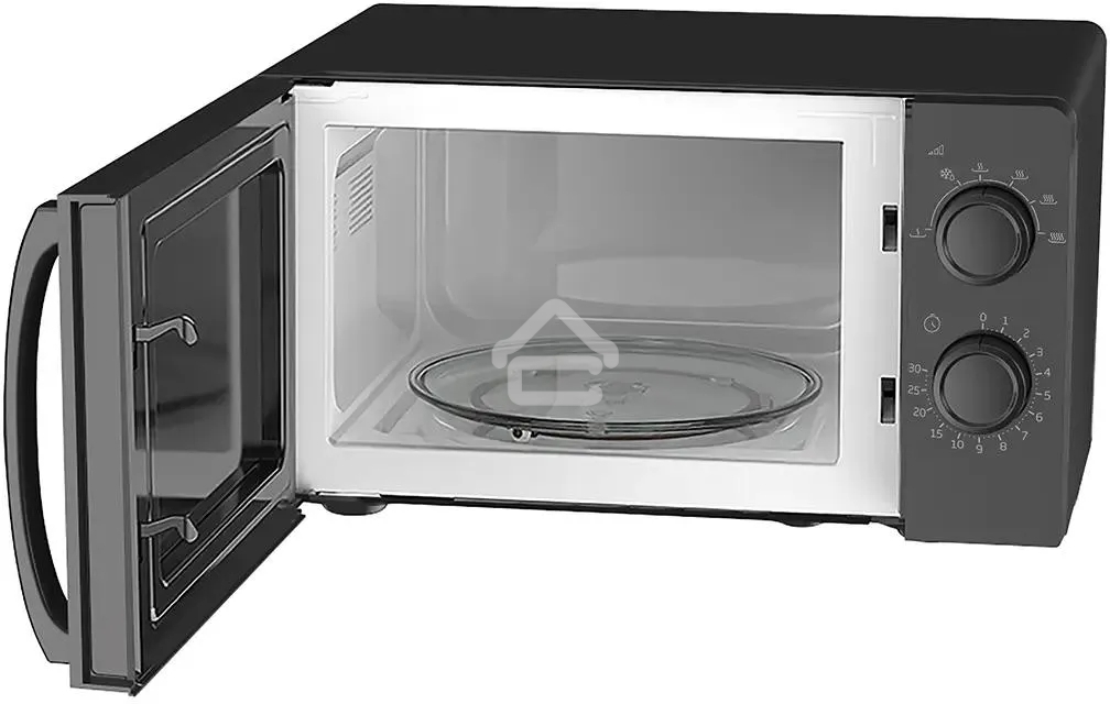 Микроволновая печь Beko SOLO MOF23300B черный, 23 л, 900 Вт, переключатели - поворотный механизм