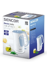 Чайник электрический Sencor SWK 2510WH пластик, 2,5 л, 2200 Вт, белый