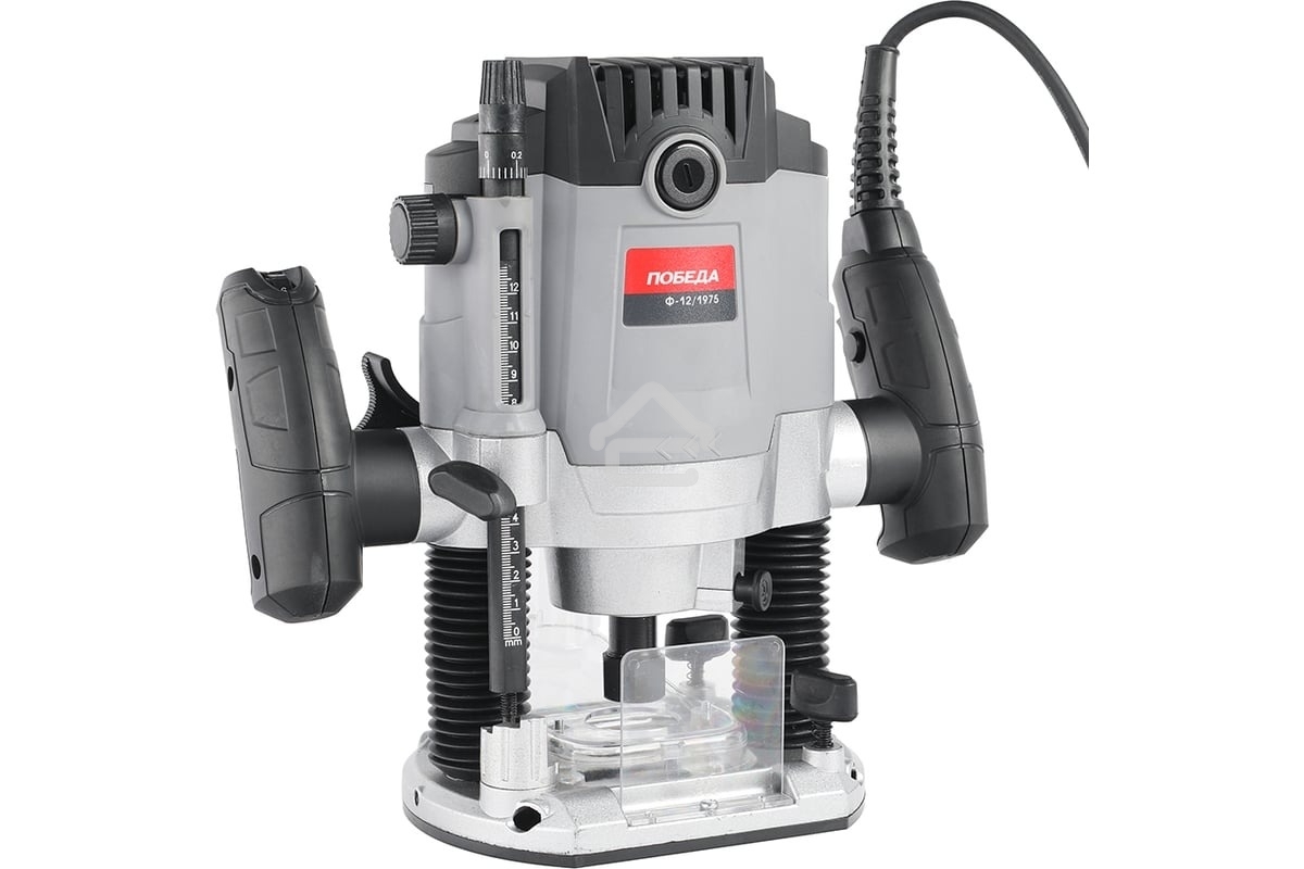Фрезер электрический Победа Ф-12/1975, 1600 Вт, 6000-26000 об / мин., цанга: 8/12мм;
