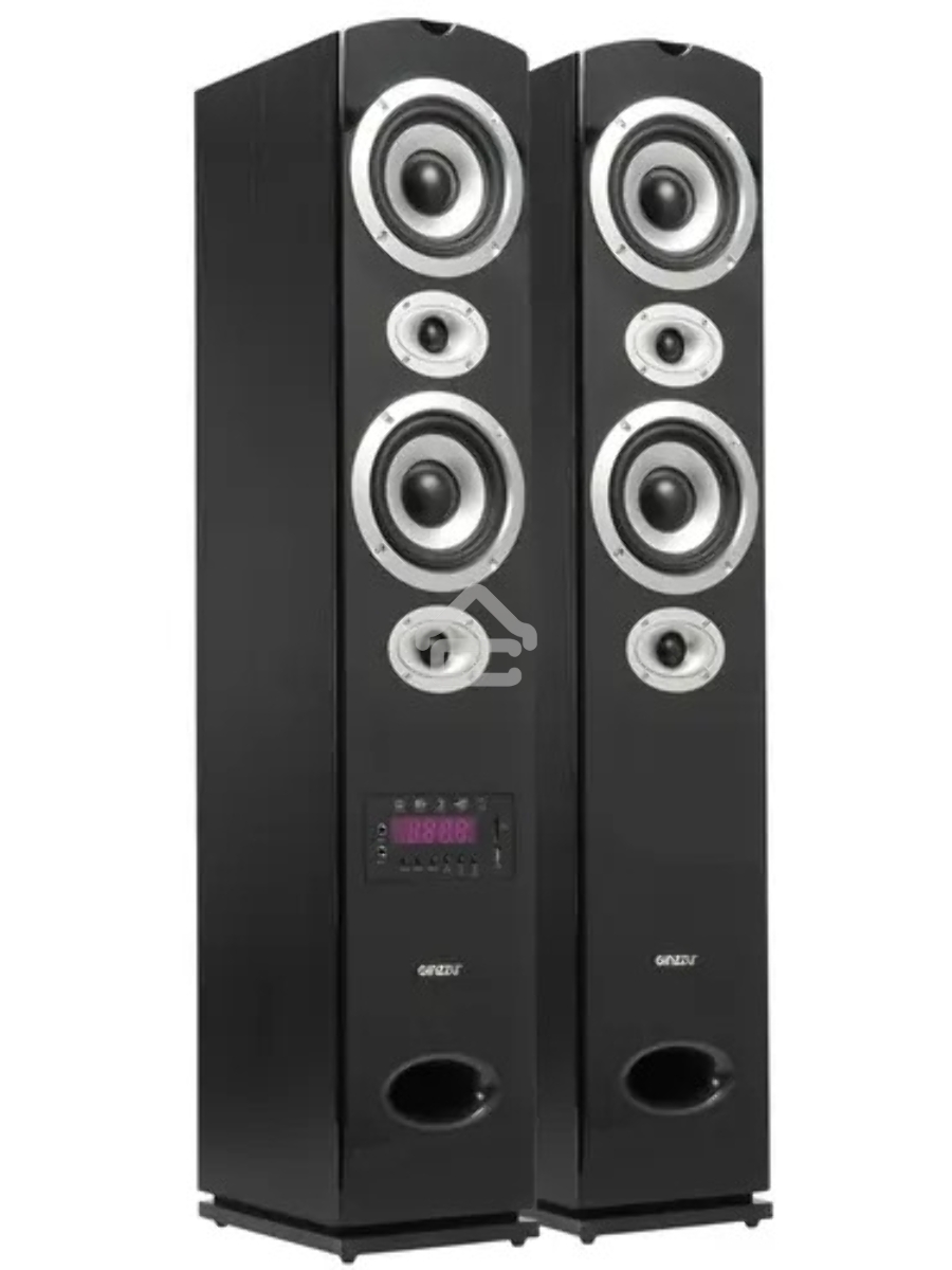 Акустическая система Ginzzu GM-328 2.0, 2x100W/BT/USB/SD/FM/AUX/ДУ