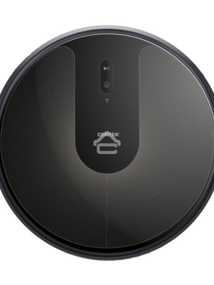Робот-пылесос Centek CT-2721 чёрный, 2600 мAч Li-Ion, уборка сухая/влажная, пылесборник контейнер 0.68 л