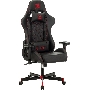 Кресло игровое A4Tech Bloody GC-800 черный ромбик, эко.кожа