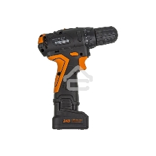 Дрель-шуруповерт аккумуляторная Вихрь ДА-24Л-2К/Б 72/14/24, Аккумуляторная, 24В, 2 АКБ, Кейс