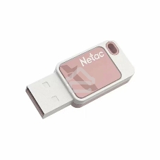 Флешка USB Netac UA31 (NT03UA31N-064G-20PK), 64Gb, USB 2.0, R/W 110/45, розовый/белый