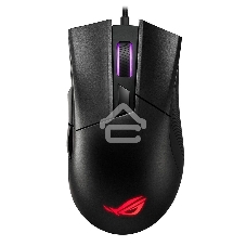 Мышь проводная ASUS ROG Gladius II Core черный, 6200 dpi, USB, кнопки - 6