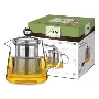 Чайник для заваривания TECO TC-207 500 мл, из стекла, c ситом и крышкой из стекла