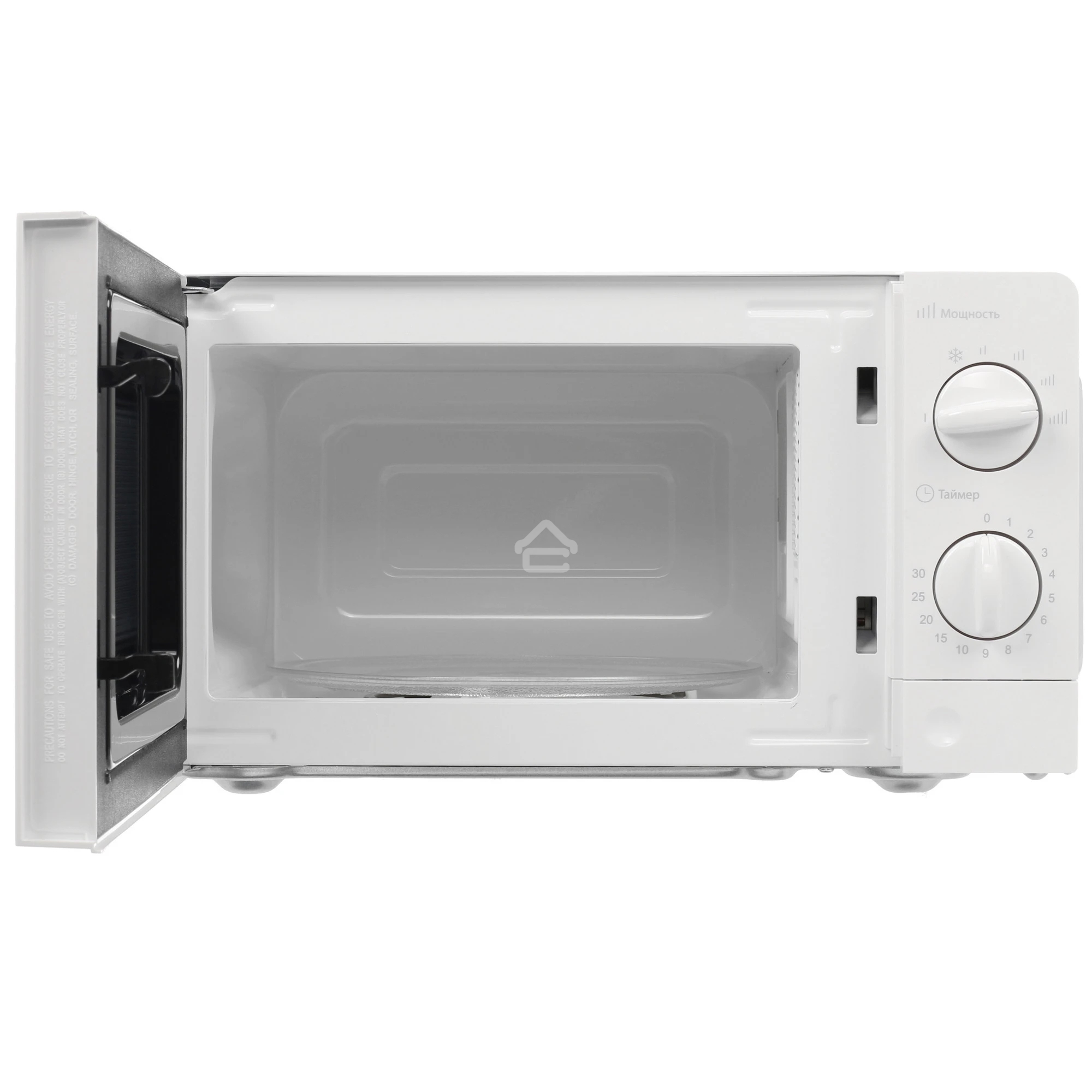 Микроволновая печь ECON ECO-2030M белый 20 л, 700 Вт, поворотный механизм