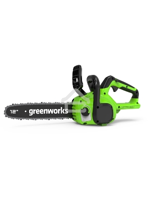 Цепная пила аккумуляторная GreenWorks GD24CS30K4, 24V, 30см, бесщеточная, c АКБ 4 Ач и ЗУ (2007007UB)