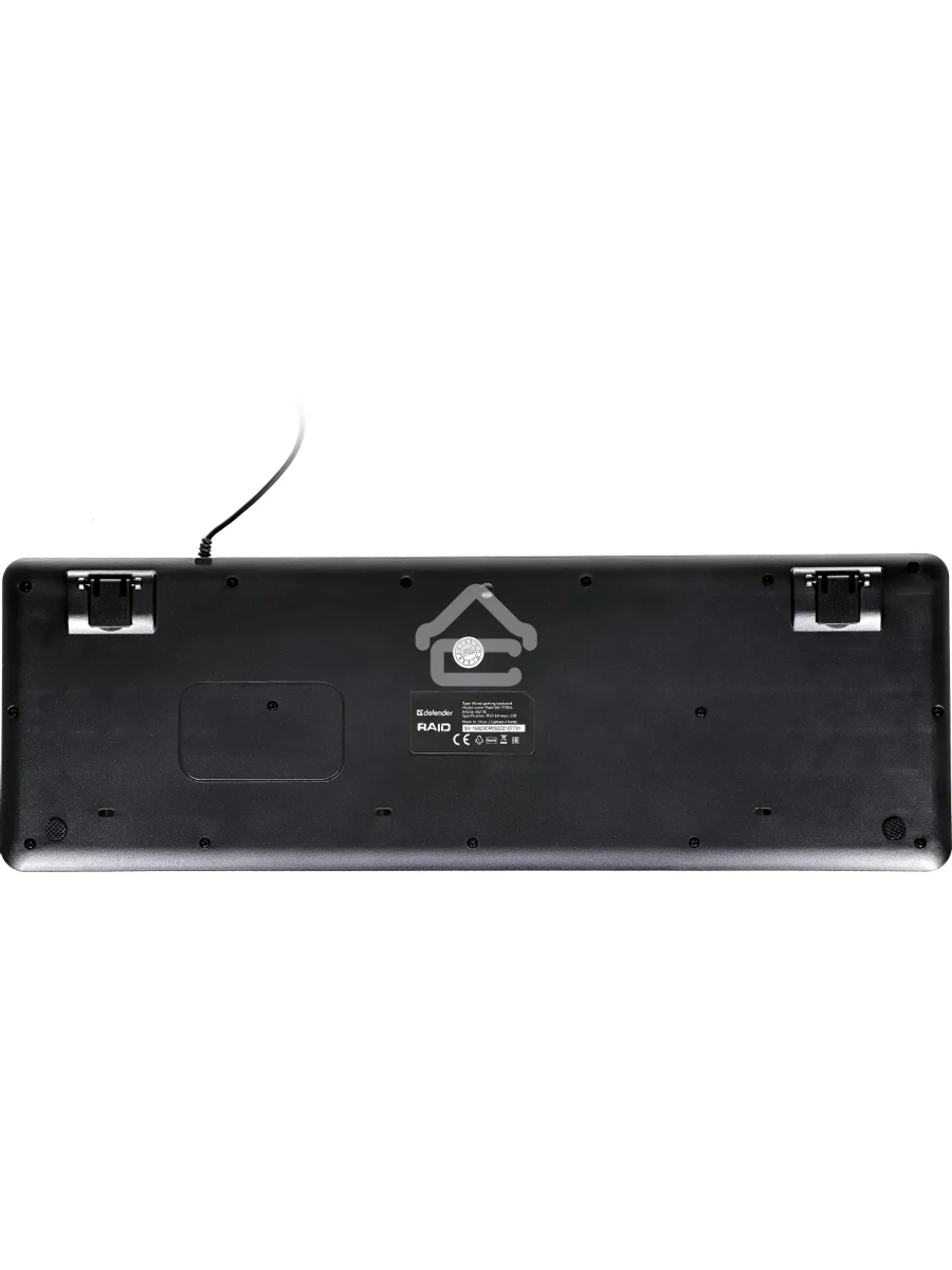 Клавиатура Defender Raid GK-778DL проводная, USB, черный