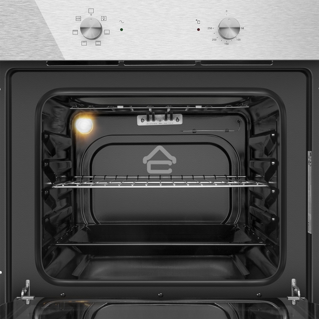 Духовой шкаф электрический встраиваемый HOMSair OES660S01 нержавеющая сталь