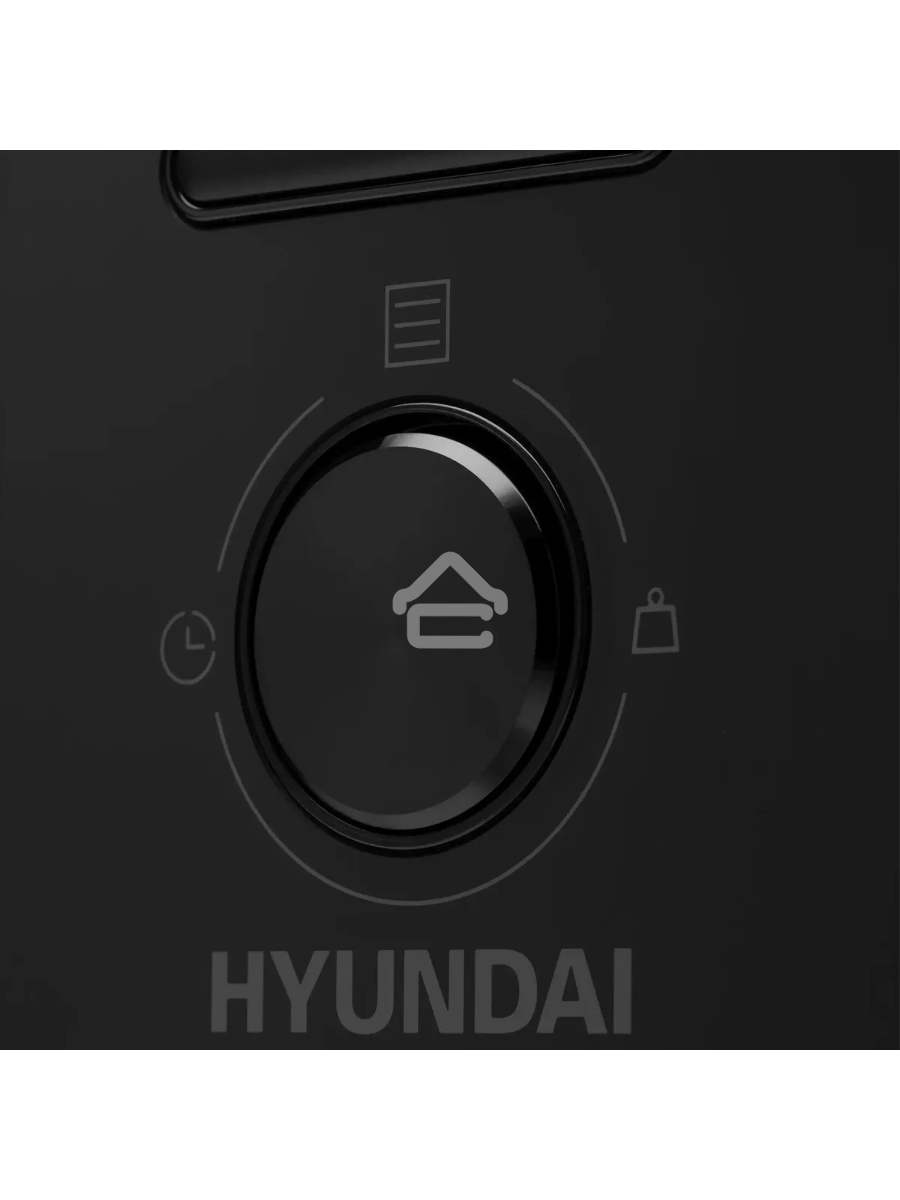 Микроволновая печь встраиваемая Hyundai HBW 2040 BG черный, 20 л, 800 Вт, переключатели - кнопки/поворотный механизм