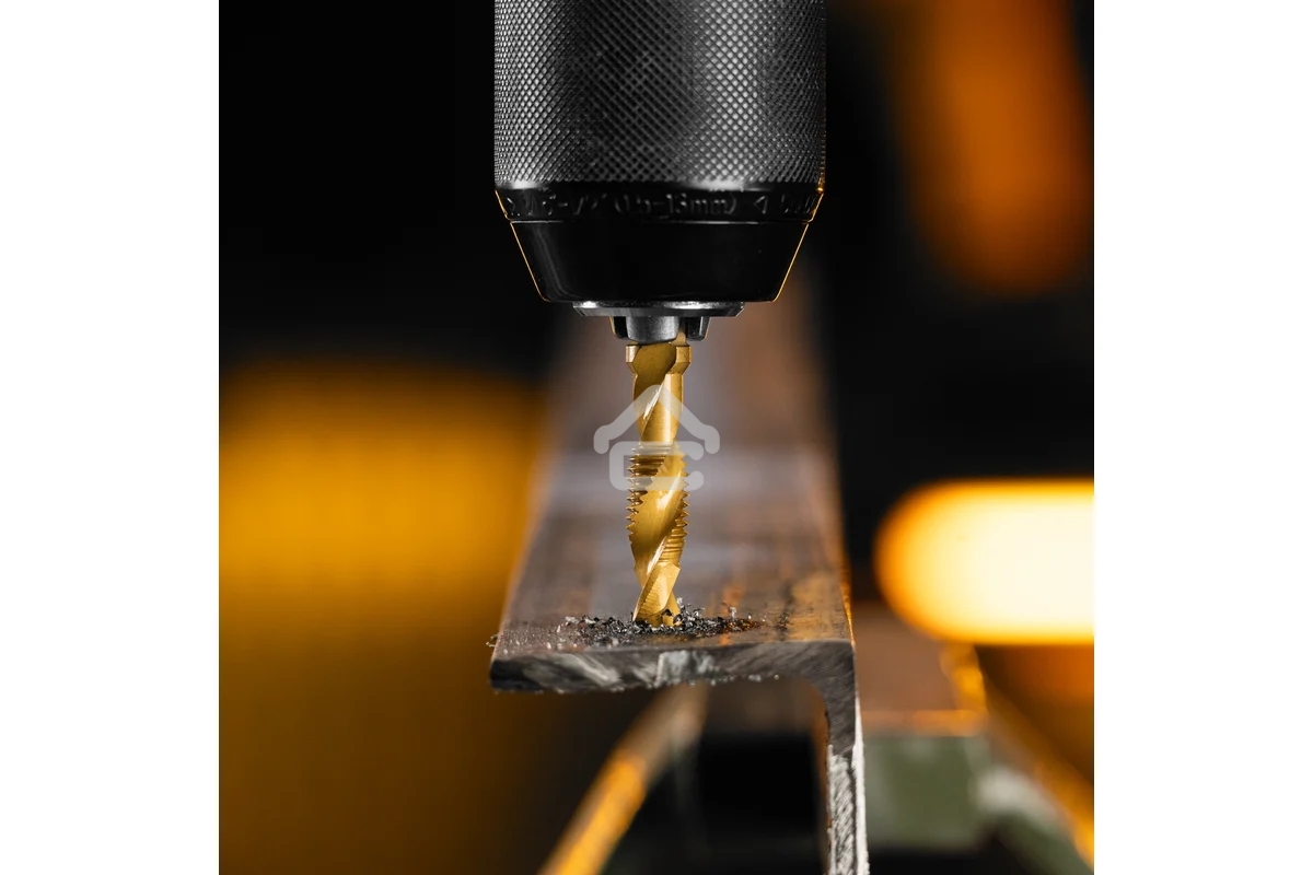 Набор сверл-метчиков Denzel М4-М12, Р6М5