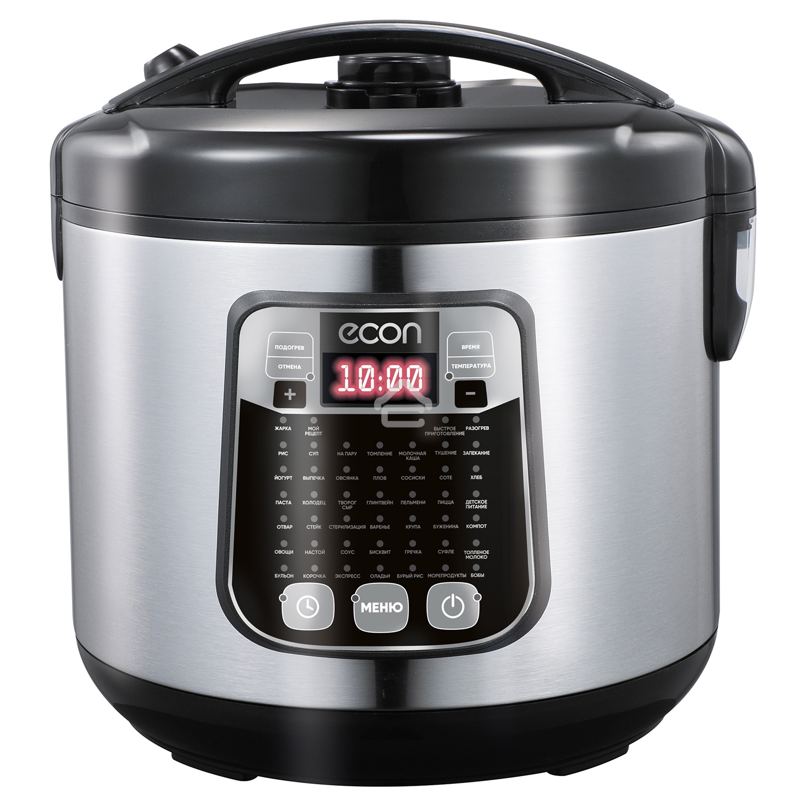 Мультиварка ECON ECO-53MC 5 л, 860 Вт, серый с черным