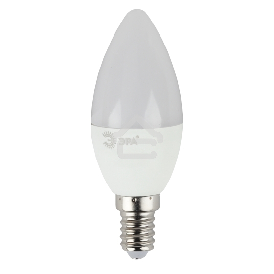 Лампа светодиодная ЭРА STD LED B35-9W-840-E14 9 Вт свеча нейтральный белый свeт