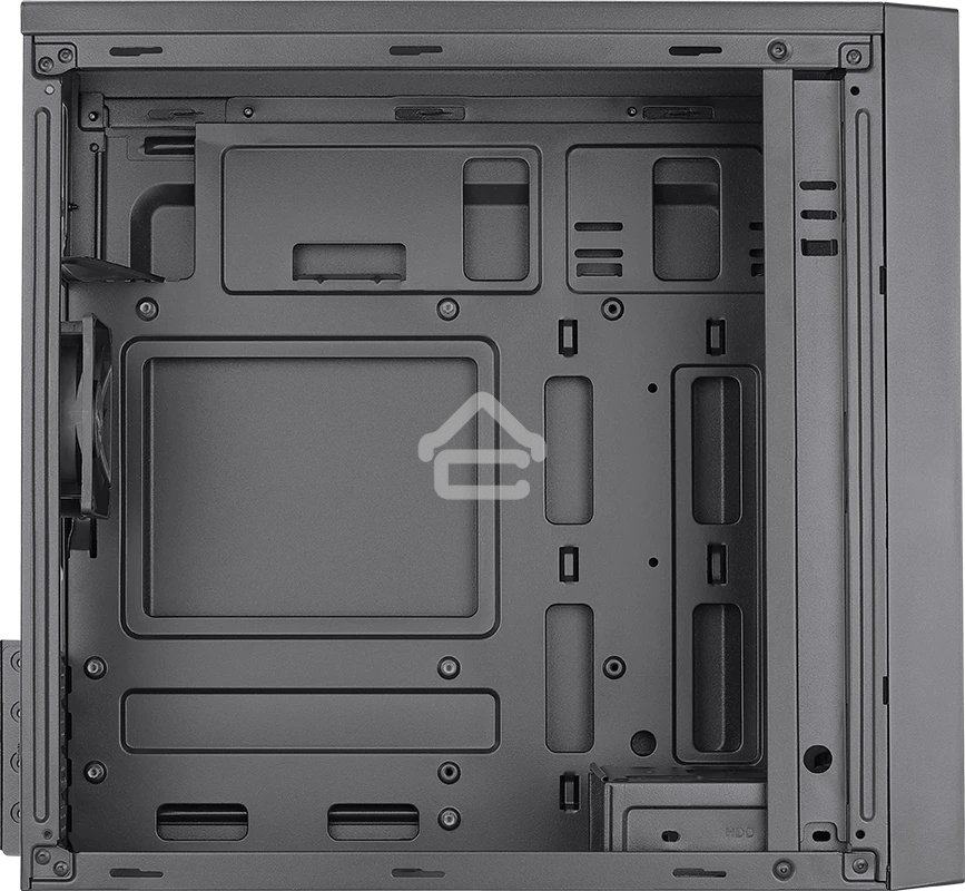 Компьютерный корпус Aerocool/Formula Cs-108-S-BK-v1 (mATX, без БП, USB 3.0 x1, USB 2.0 x1, 8см black fan x1)