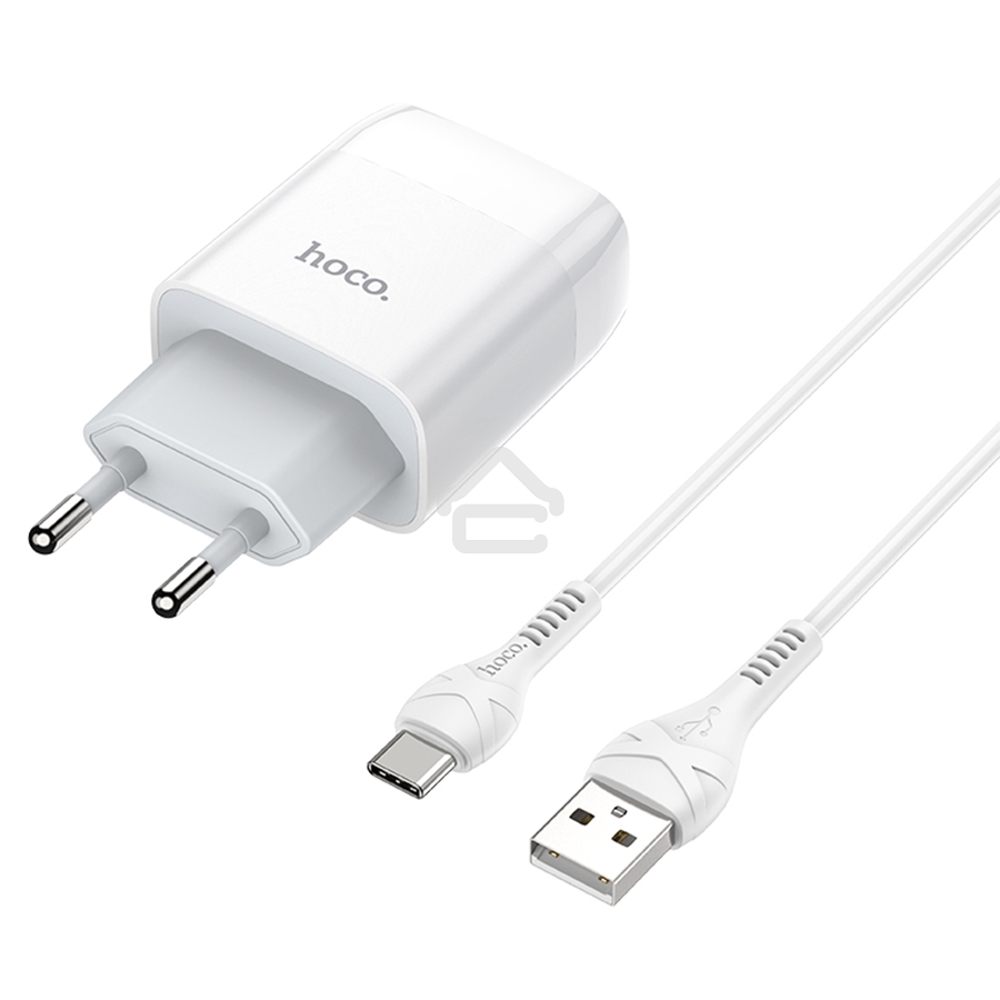 Сетевое зарядное устройство HOCO (6931474713018) для Type-C C72Aa White