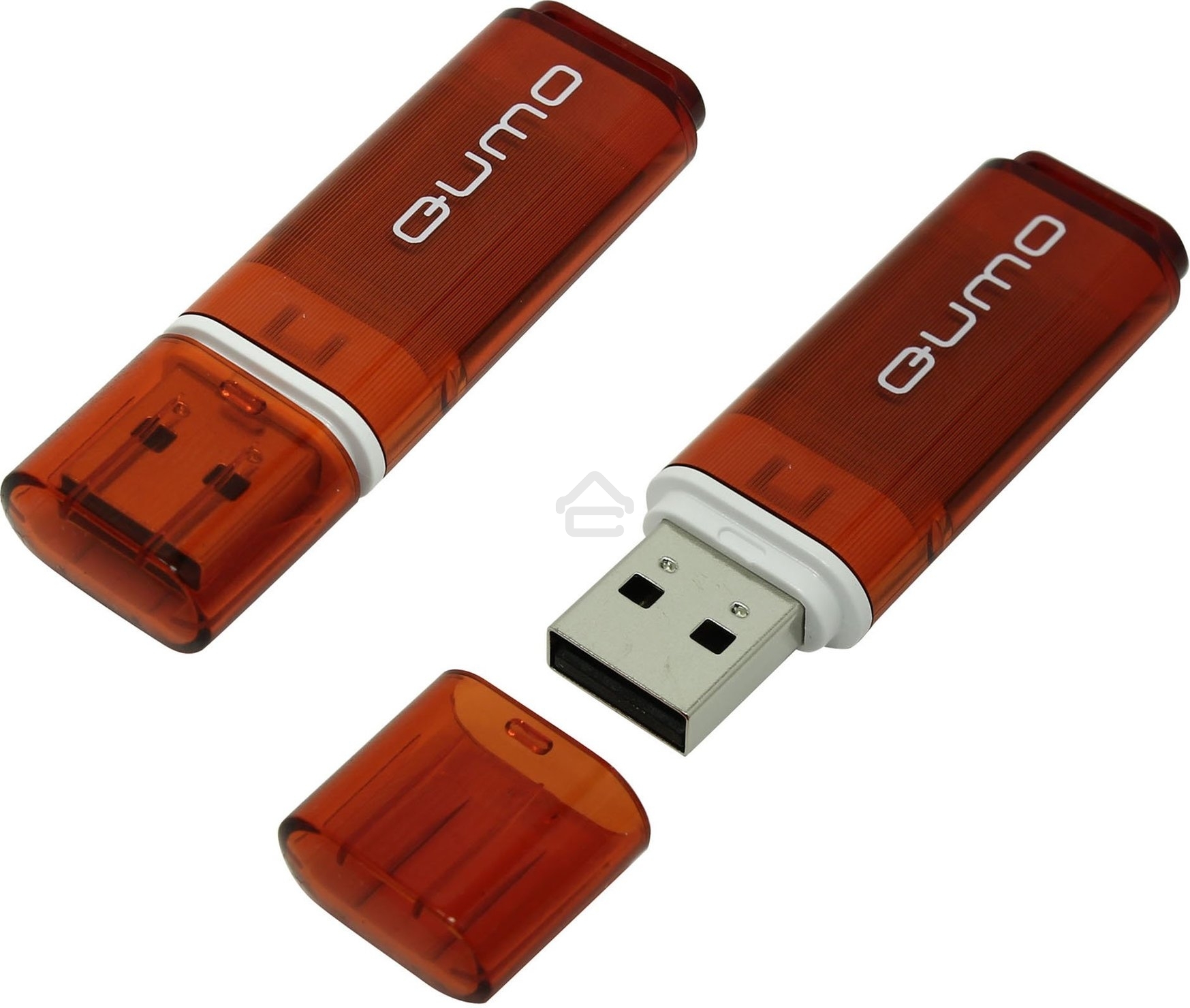 Флешка USB R/W QUMO 16GB Optiva 01 Red QM16GUD-OP1-red