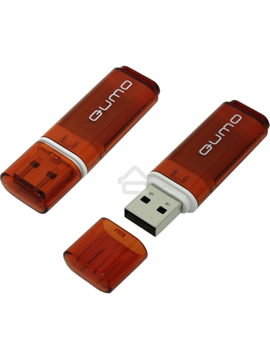 Флэш Диск QUMO 16GB Optiva 01 Red QM16GUD-OP1-red