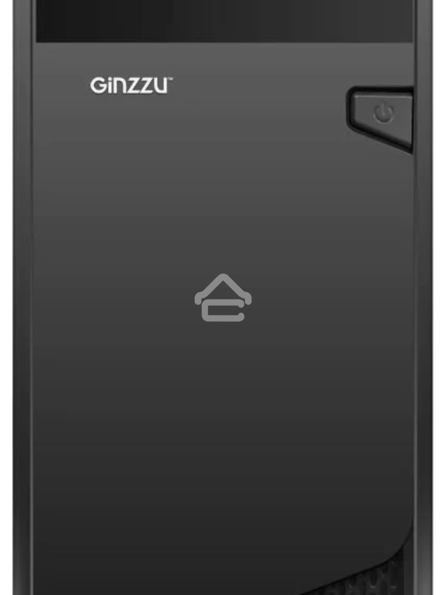 Компьютерный корпус Ginzzu A180 2*USB 2.0,AU w/o PSU