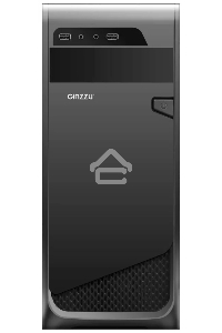 Компьютерный корпус Ginzzu A180 2*USB 2.0,AU w/o PSU