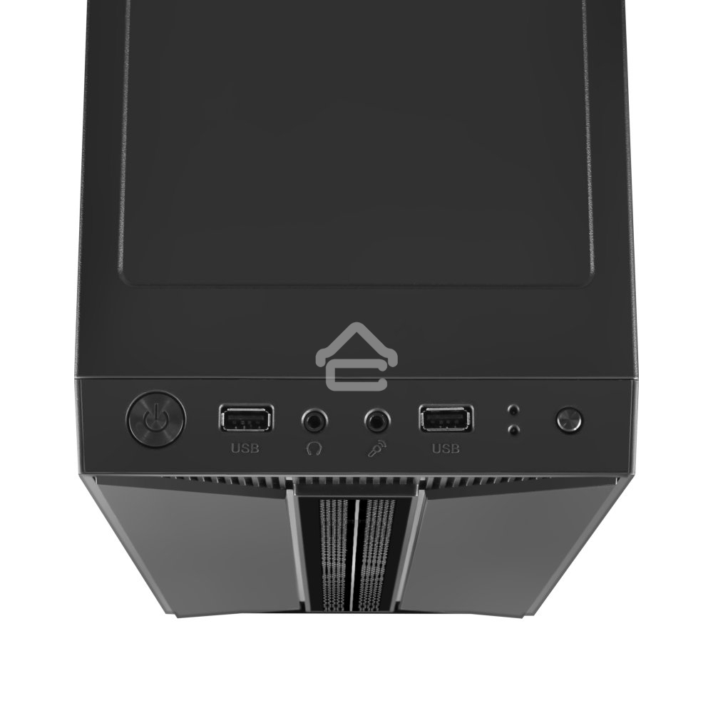 Компьютерный корпус Ginzzu B350 2*USB 2.0,AU RGB