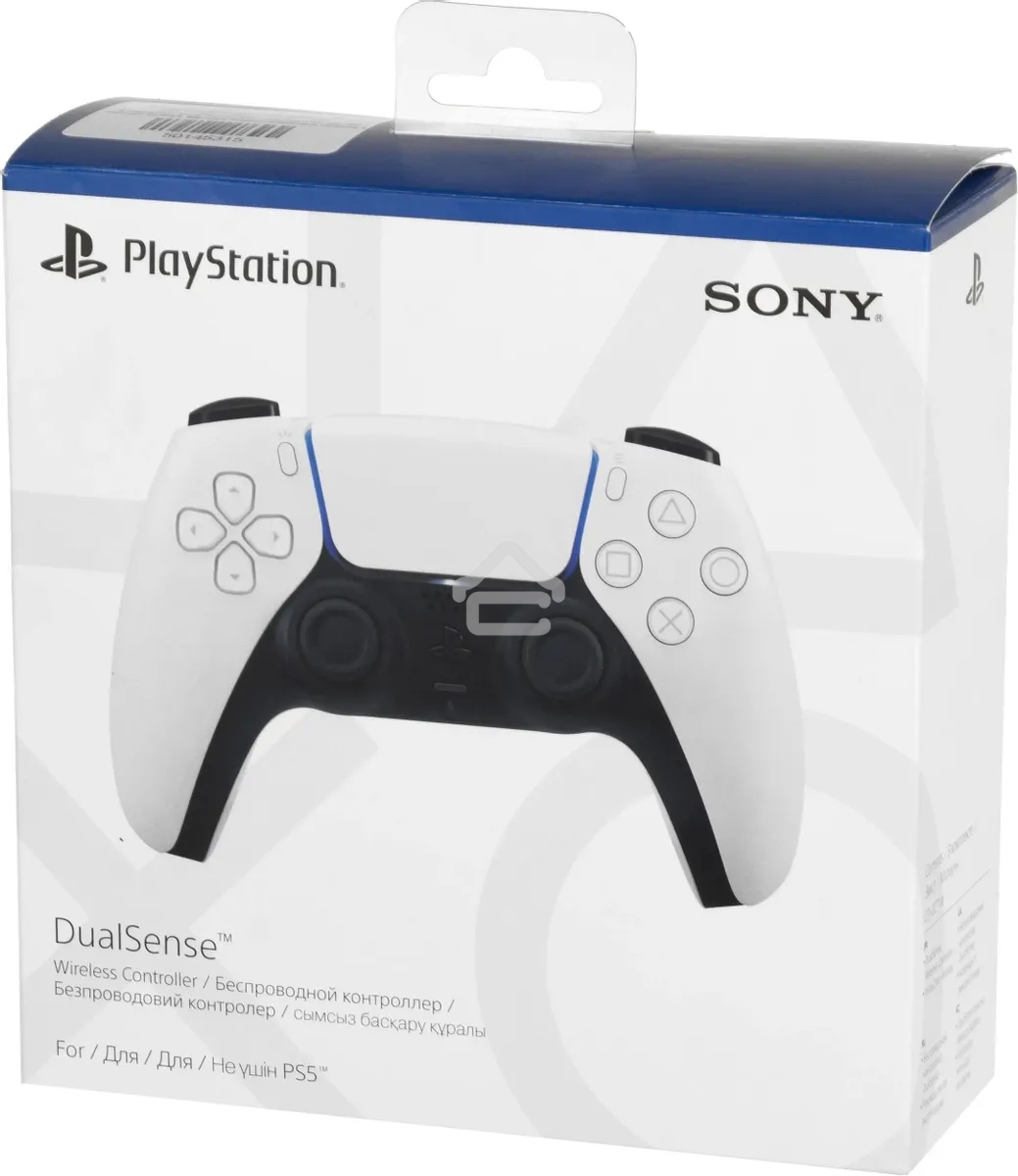 Геймпад Sony PlayStation 5 DualSense Wireless Controller белый (CFI-ZCT1W)