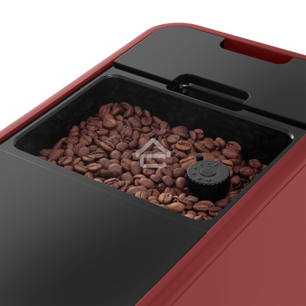 Кофемашина автоматическая Maunfeld MF-A7021RD красный, исп. кофе - зерна, 1.1 л, 1470 Вт, 19 бар