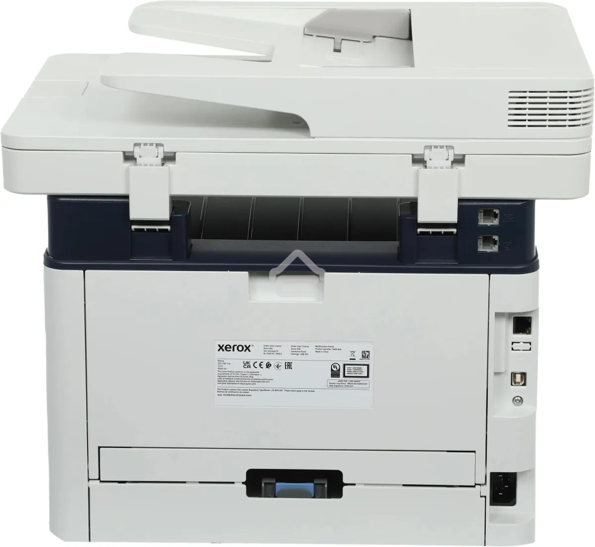МФУ лазерный Xerox B235 (B235V_DNI), A4, ч/б, печ. до 34 стр/мин., скан. до 23 стр/мин., 600x600dpi, Wi-Fi, USB, Ethernet