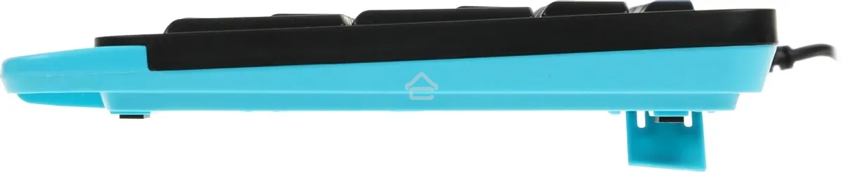 Клавиатура A4Tech Fstyler FK10 проводная, USB, черный/синий