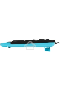 Клавиатура A4Tech Fstyler FK10 проводная, USB, черный/синий