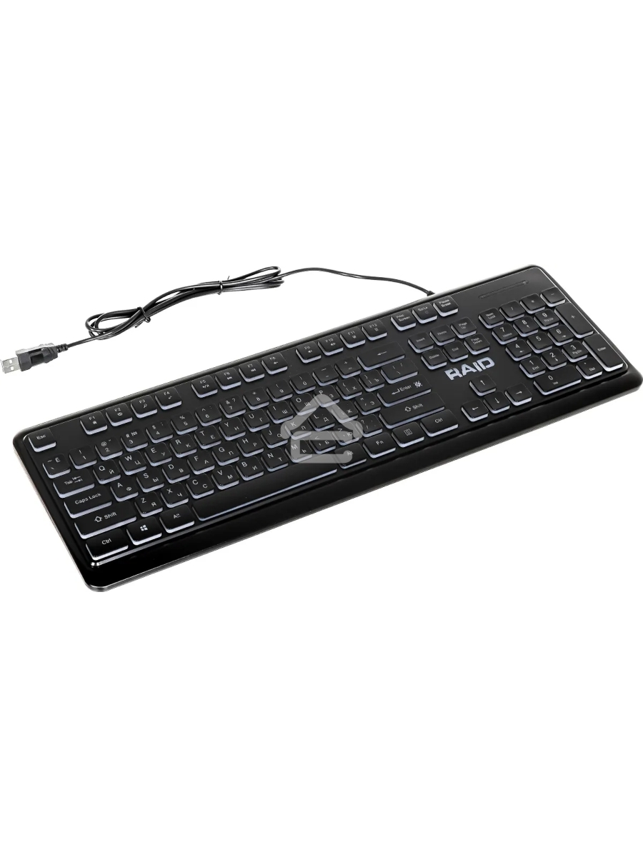 Клавиатура Defender Raid GK-778DL проводная, USB, черный
