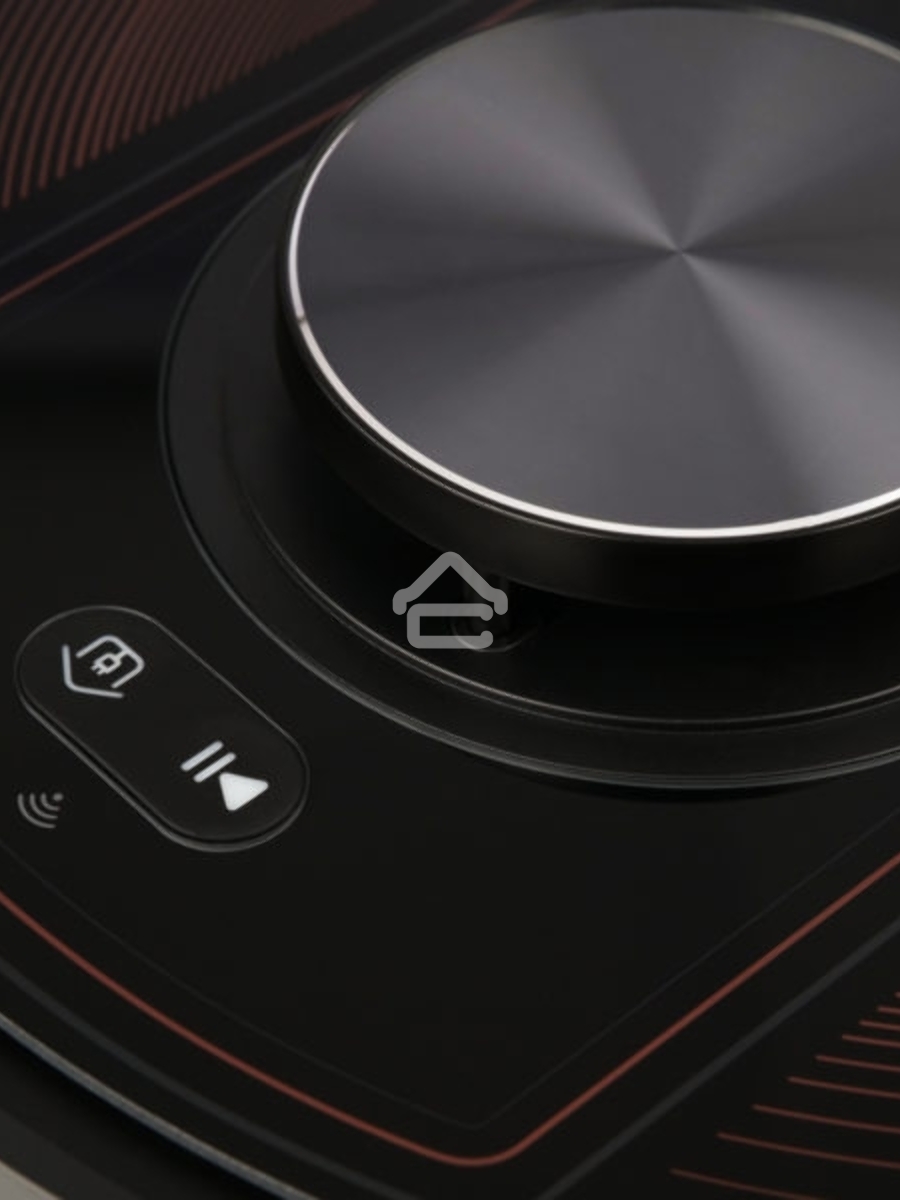Робот-пылесос Centek CT-2740 черный/коричневый, 2600 мAч Li-Ion, уборка сухая/влажная, пылесборник  контейнер 0.68 л