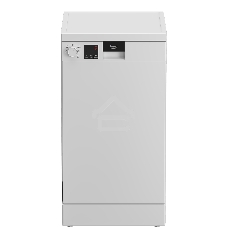 Посудомоечная машина Beko DVS050R01W, белая, 44.8 см, 10 компл., 49 дБ, класс A