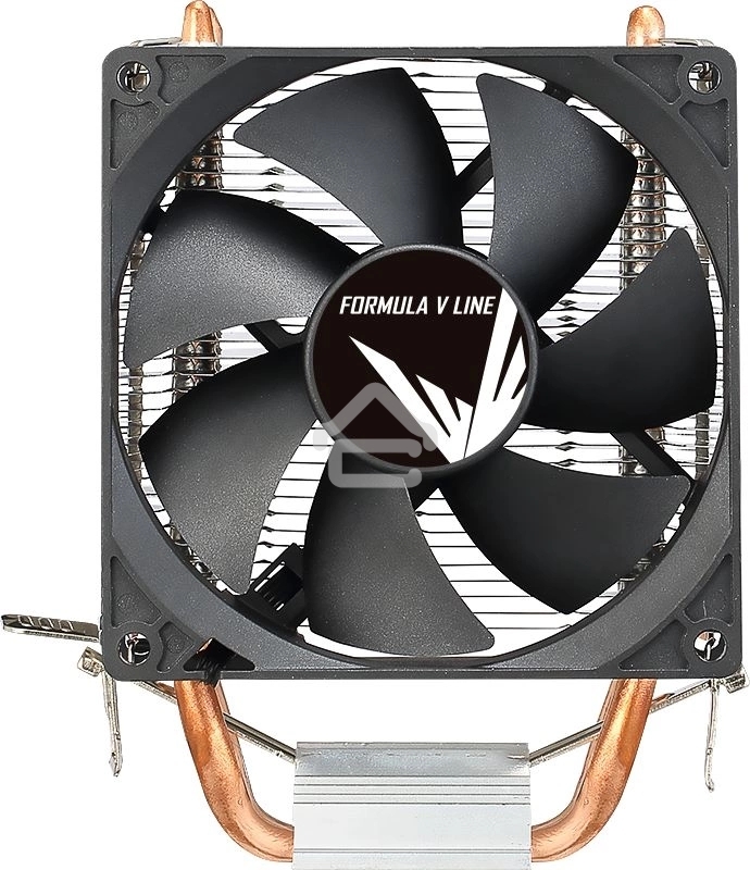 Устройство охлаждения (кулер) Aerocool Formula Ice Boid 2PSDB черный 90мм алюминий+медь 2100rpm 34db 4-pin 90W 135мм