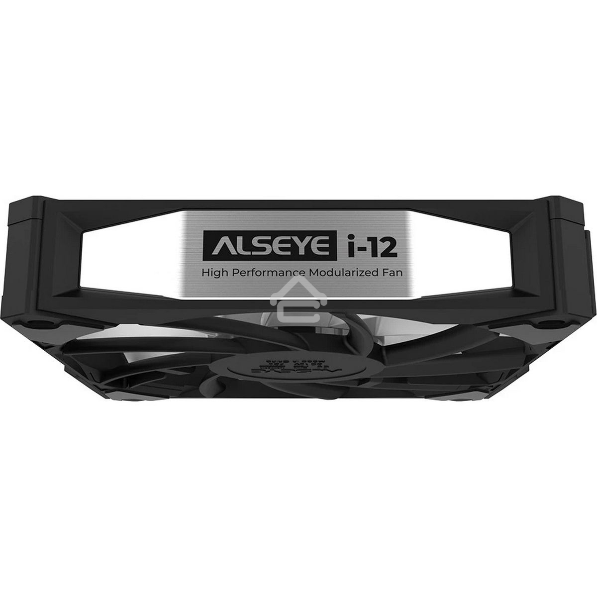 Вентилятор для корпуса Alseye i12B-K10 черный, 120 мм, 1800 об/мин, 33.2 дБ, 4 pin