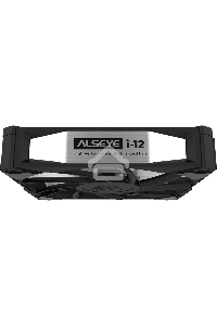 Вентилятор для корпуса Alseye i12B-K10 черный, 120 мм, 1800 об/мин, 33.2 дБ, 4 pin