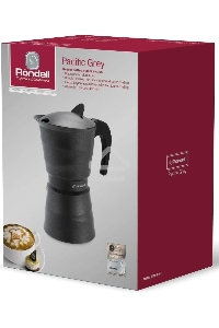 Кофеварка гейзерная Rondell RDA-1901 9 чашек, серый