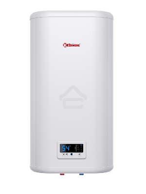 Водонагреватель Thermex Flat Plus IF 50V (PRO) накопительный электрический 50 л потребляемая мощность 2 кВт (220 В) электронное управление магниевый анод (2 шт.) вертикальный монтаж на стену с нижней подводкой (½') максимальная температура нагрева воды до