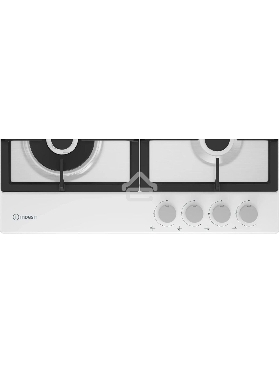 Газовая варочная поверхность Indesit THPM 642 WS/WH/I, независимая, белый