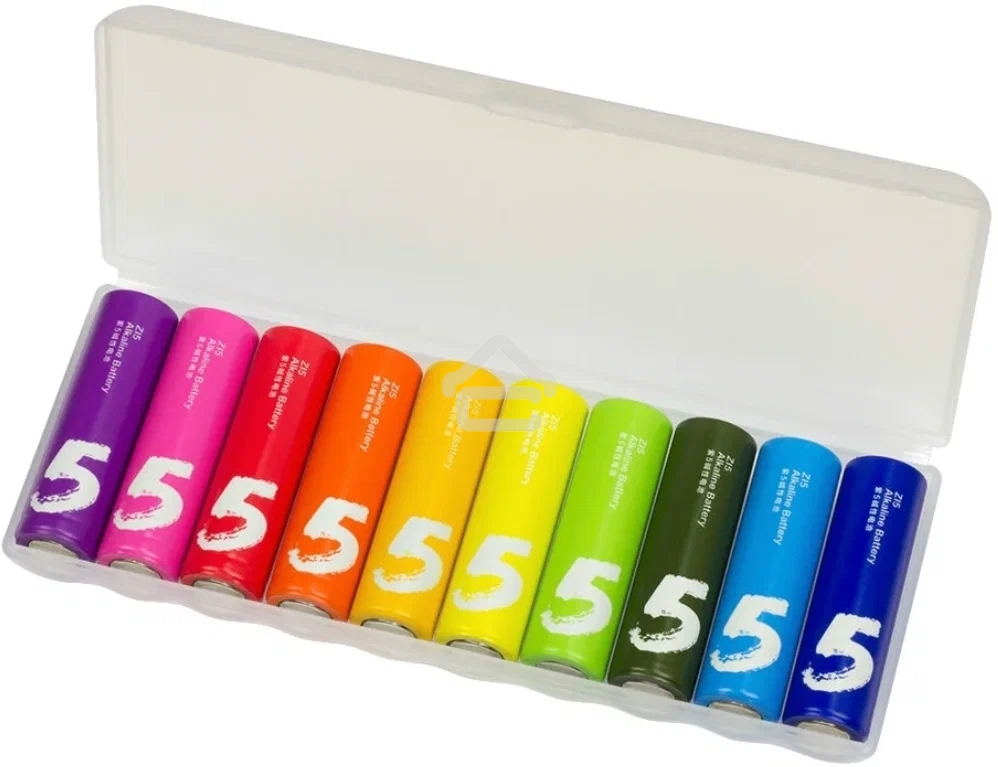 Батарейки Xiaomi ZI5-AA Rainbow Colors (10 шт.) AA510